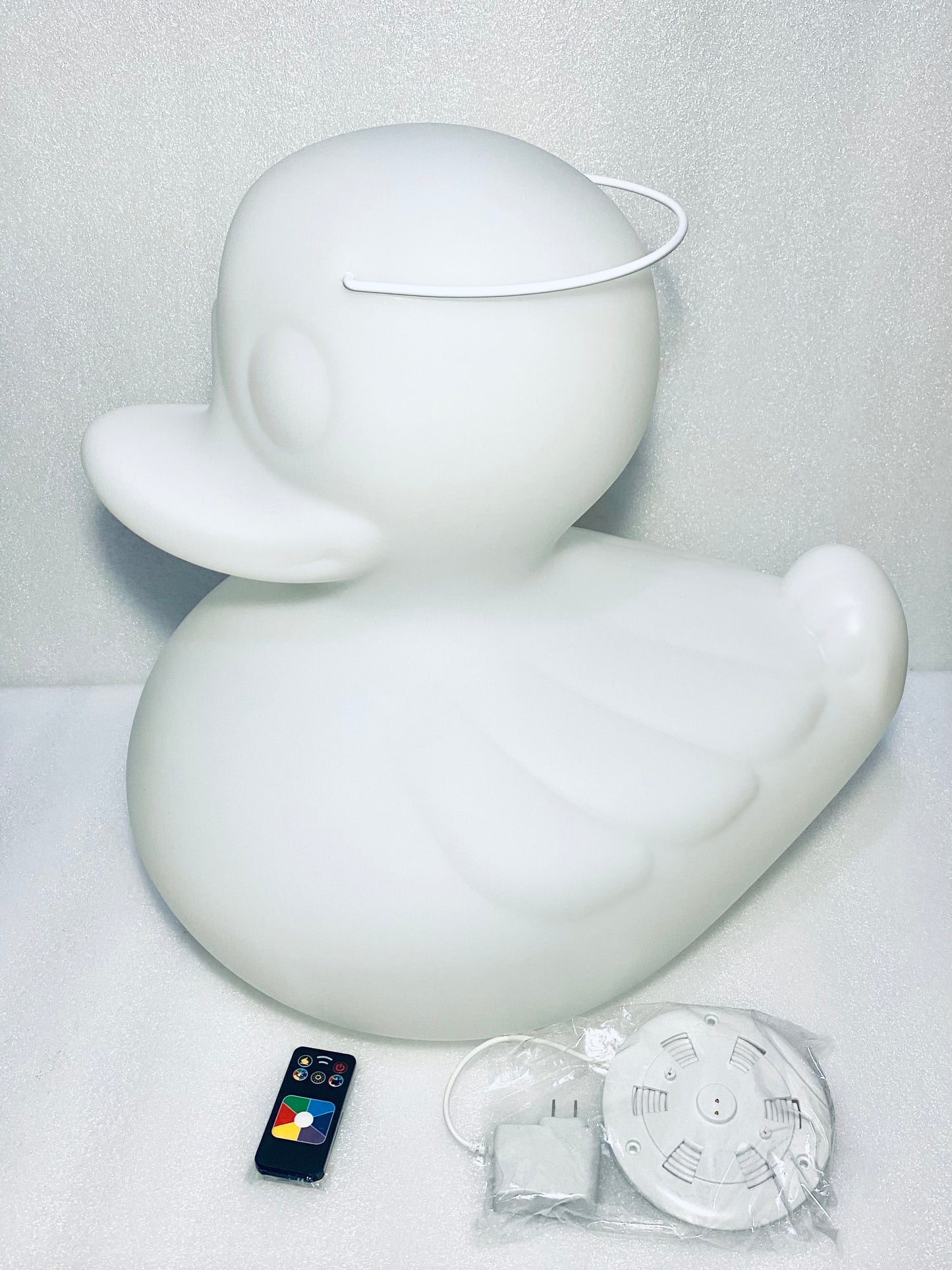 new Open Box Goodnight Light The Duck Lamp with Rechargeable Base XL, White