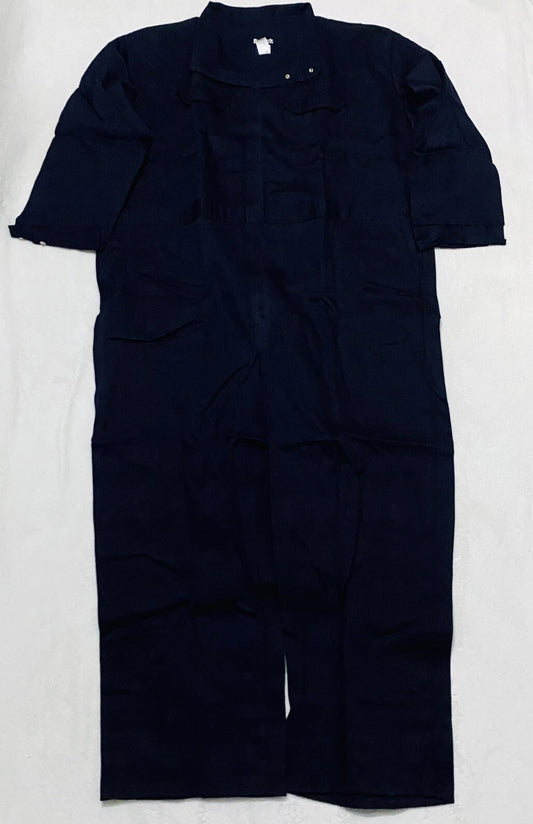 new Other Bulwark Men Navy 58-RG CEB2NV5 Flame Resistant Deluxe Coverall Excel 9oz