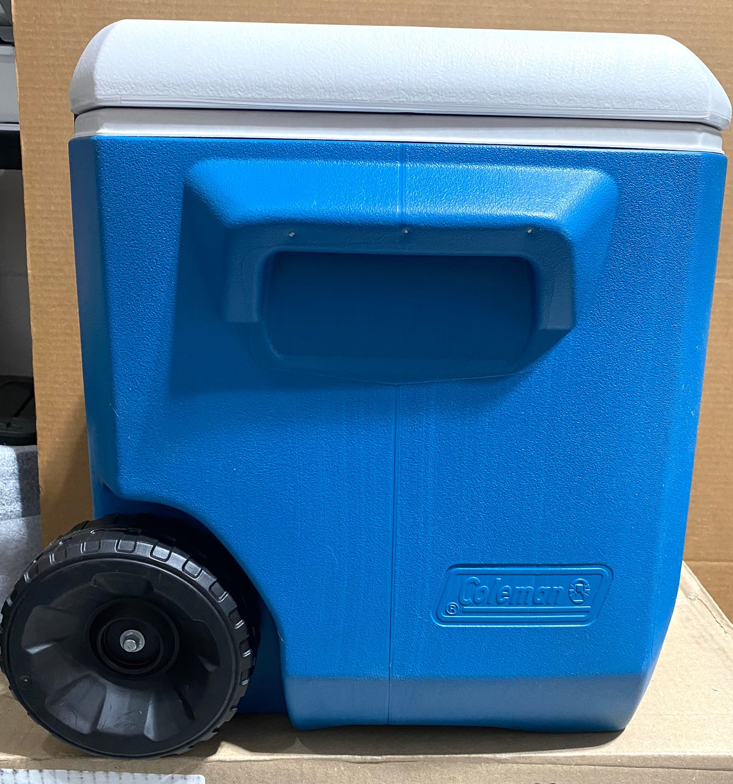 coleman Blue Chiller Wheeled Portable Cooler, 60 Qt.