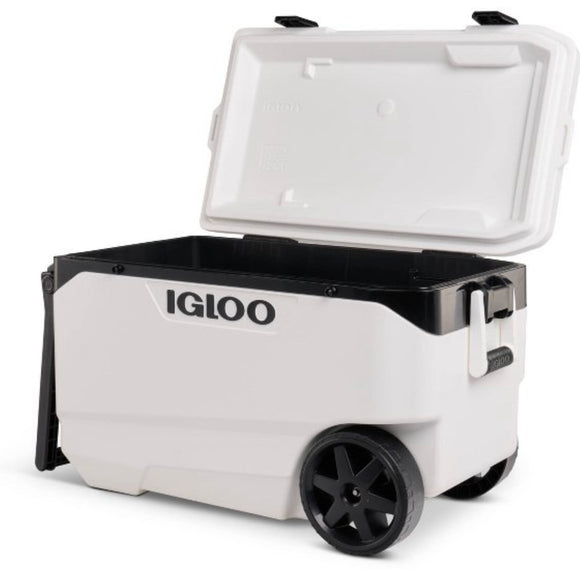 New Other Igloo Flip and Tow 90 qt Roller Cooler - White & Black