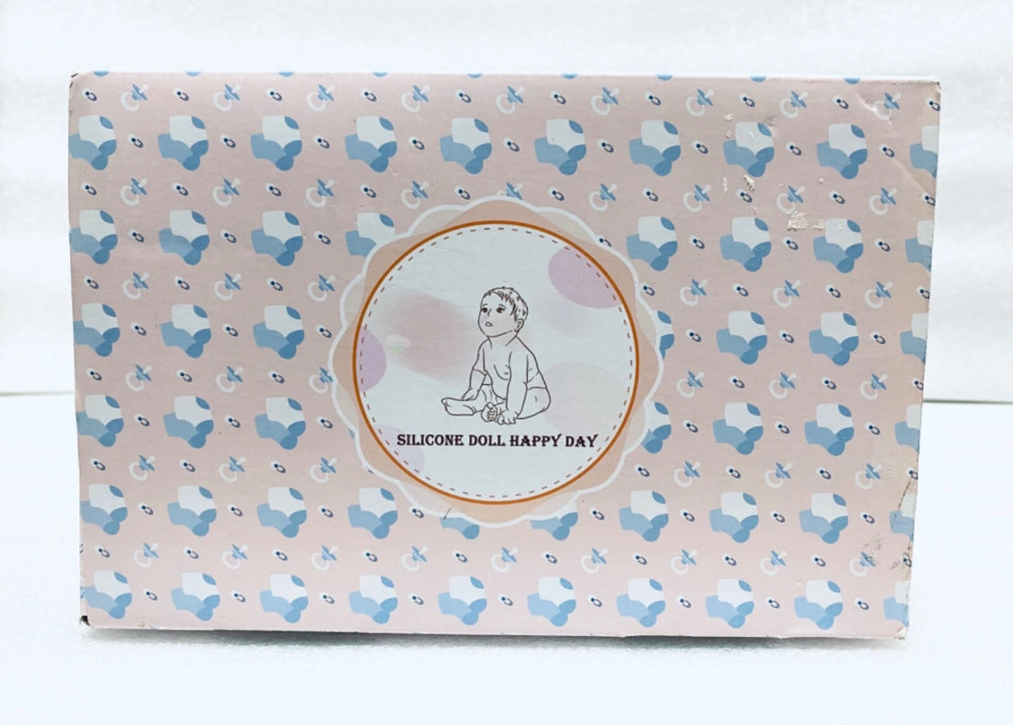 New SERENDOLL 18.5” Realistic Full Silicone Baby Lifelike Baby Reborn Doll, Girl