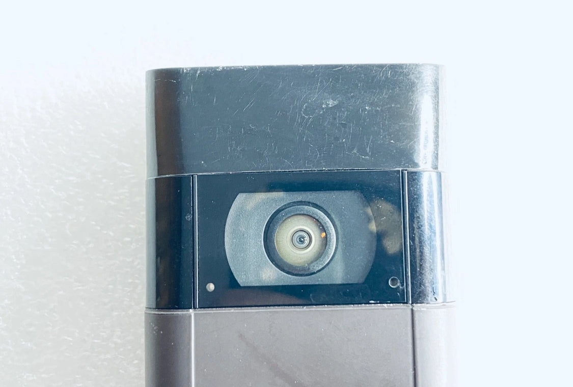 Ring Video Doorbell 2nd Generation Door Security Camera With Bronze Faceplate & Battery