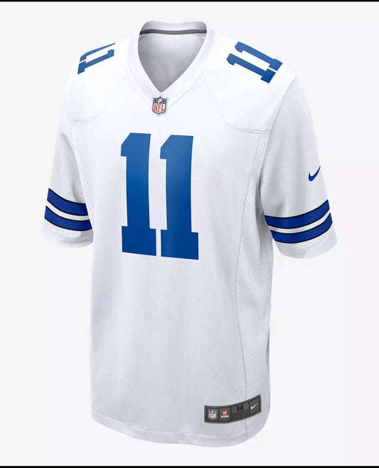 new Nike NFL Men's Engineered Micah Parsons #11 Dallas Cowboys White Jersey, XL