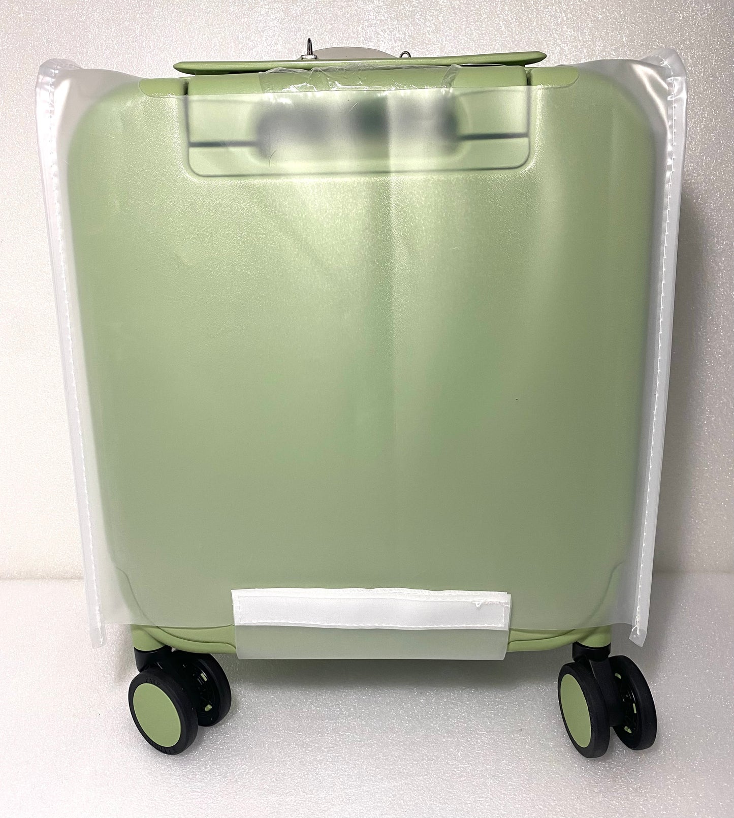 new Other Mixi 14” Hardshell Carry On Lightweight Avocado Green Rolling Suitcase, M9236