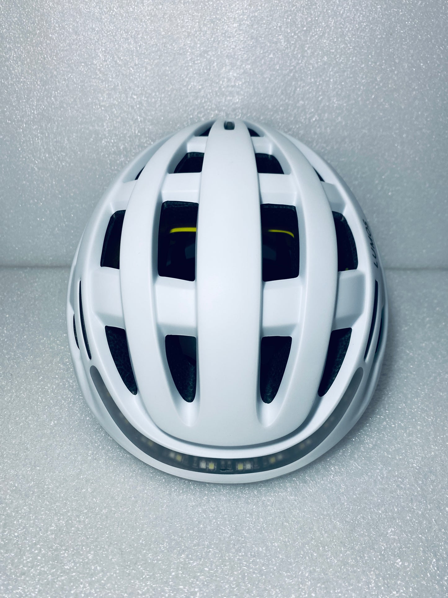 New Other Lumos Kickstart II Size M/L Bluetooth Jet White Smart Helmet With Mips & Remote, L1101M