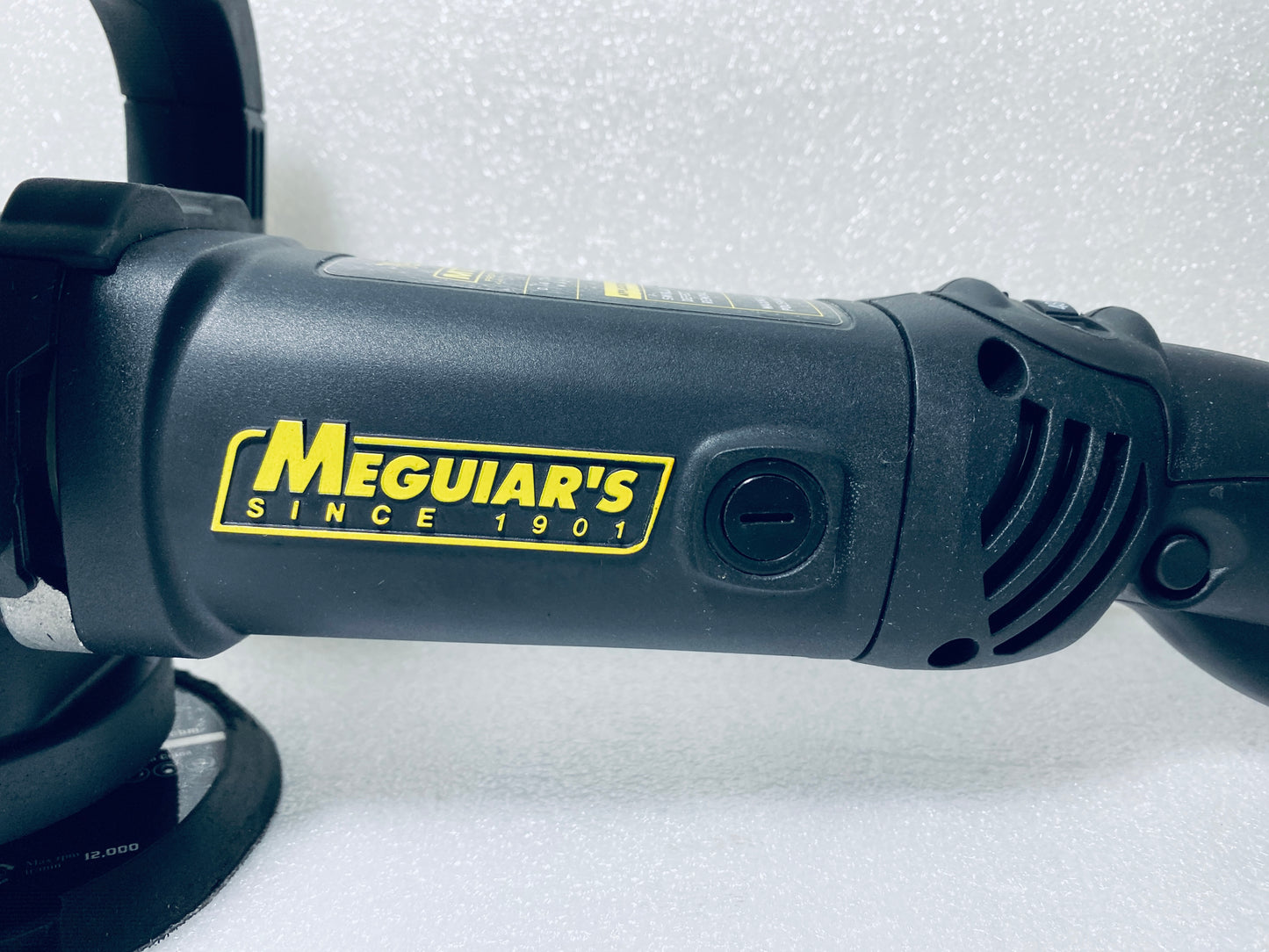 Meguiar's Professional Dual Action Black Polisher With Adjustable Speed Dail, MT300