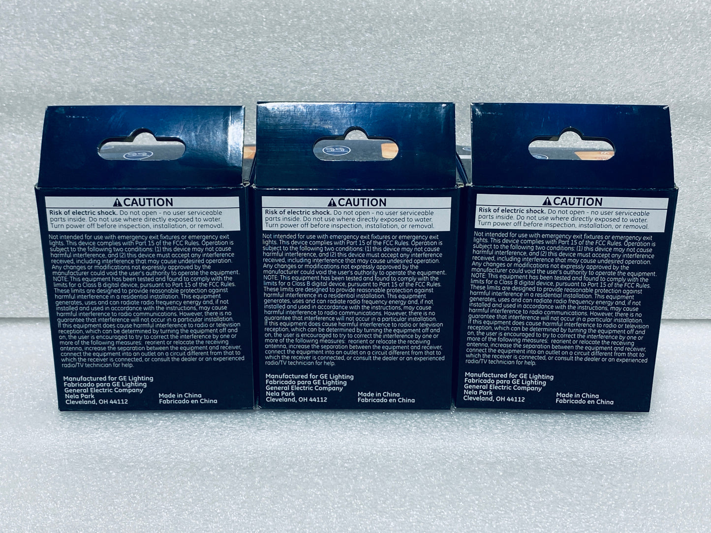 Lot of 3 New - GE LED 7W Soft White Indoor Floodlight Dimmable Bulb LED R20