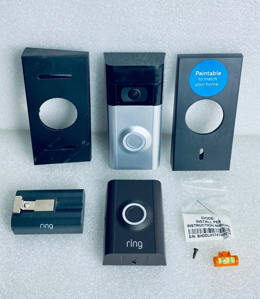 Ring Video Doorbell 2nd Gen W/ Night Vision, Motion Detection, Two Way Audio & Battery
