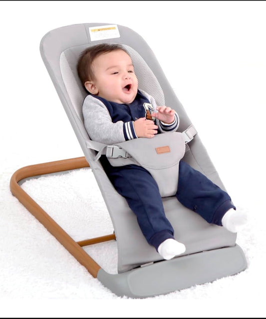 New Other AMKE CooCon Ergonomic Gray Baby Bouncer Seat w/ 3 Recline Positions, OD-R6