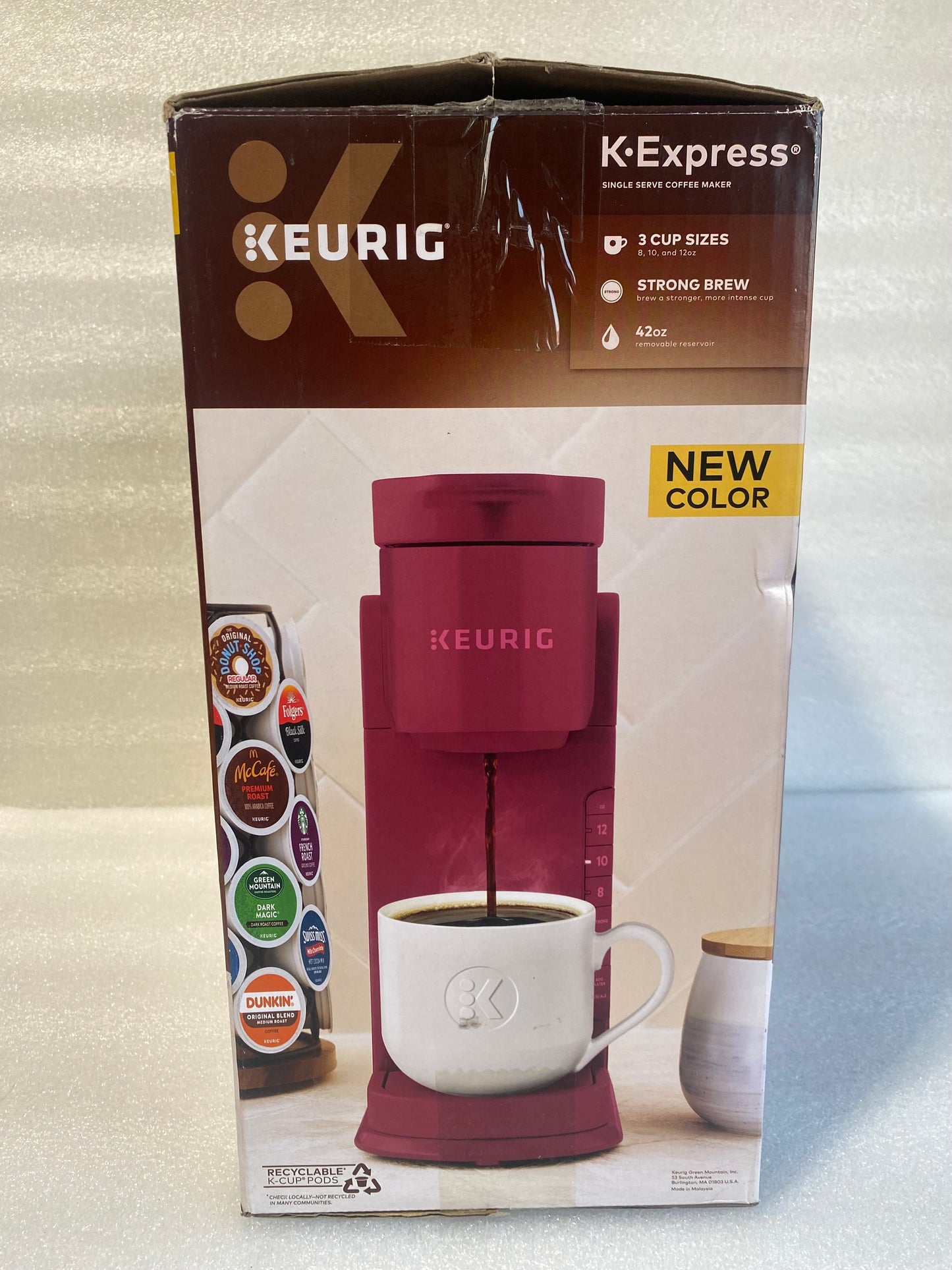 New Other Keurig K-Express Single Serve Coffee Maker, Island Berry