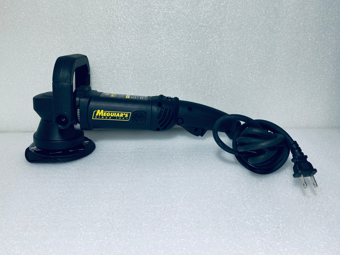 Meguiar's Professional Dual Action Black Polisher With Adjustable Speed Dail, MT300