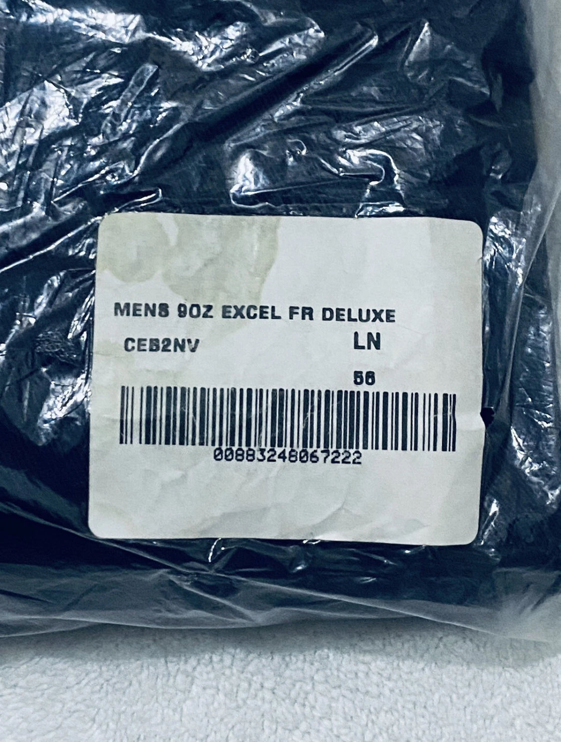 new Other Bulwark Men Navy 56-LN CEB2NV5 Flame Resistant Deluxe Coverall Excel 9oz