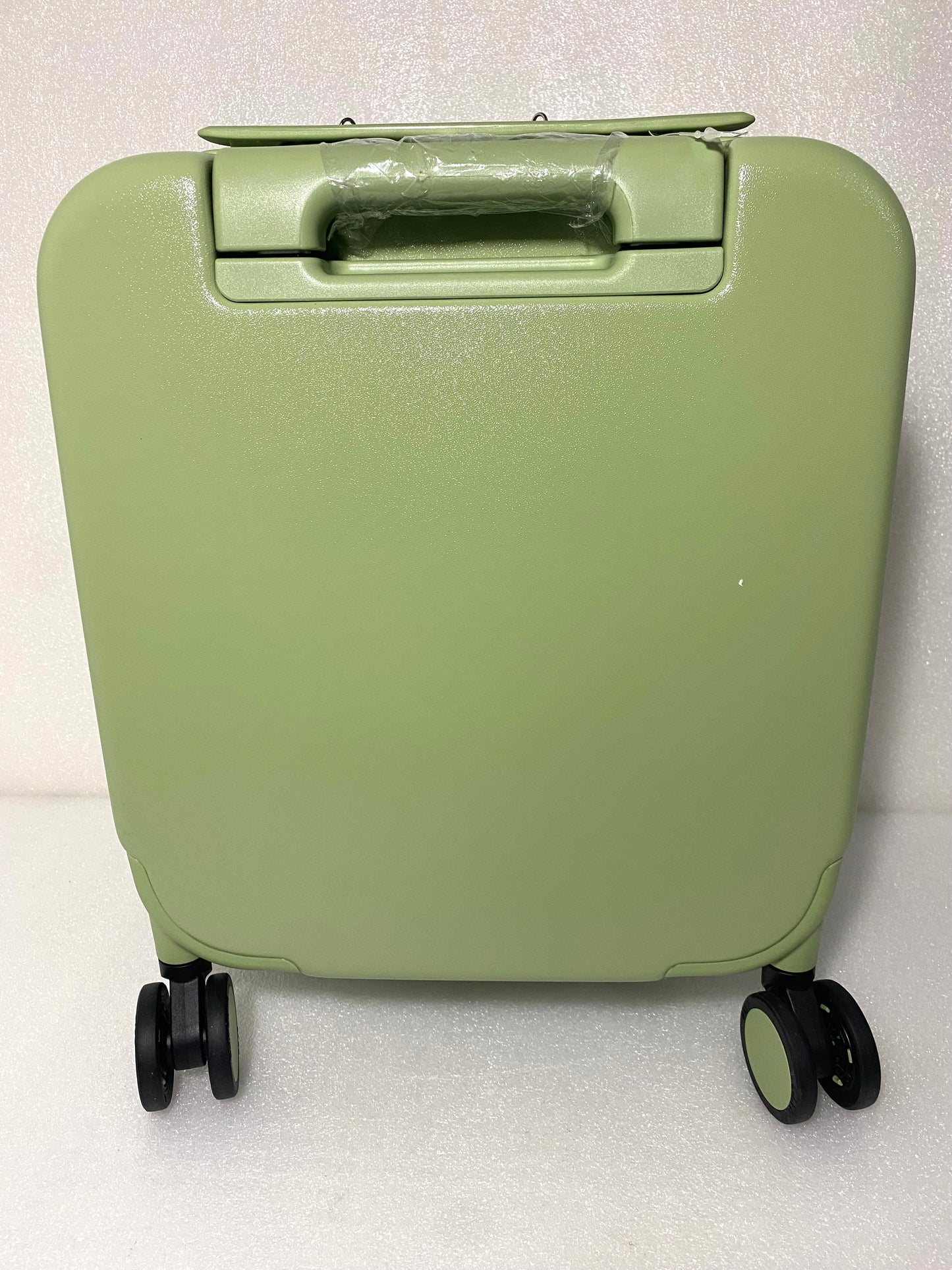 new Other Mixi 14” Hardshell Carry On Lightweight Avocado Green Rolling Suitcase, M9236