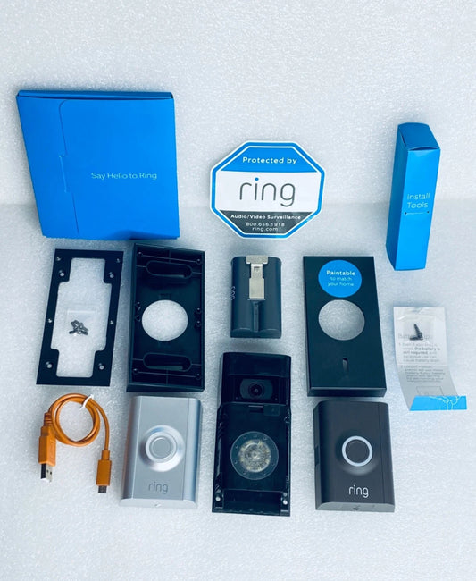 Ring Video Doorbell 2nd Gen With Night Vision, Motion Detection, Two Way Audio & Rechargeable Battery