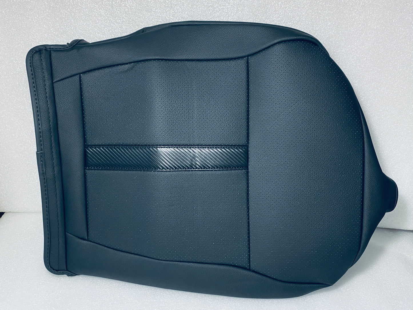 New Other Carlimeki Leather Seat Covers Custom Fit for 2015-2020 F150 XL XLT Super Crew Cab, Black
