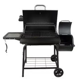 New Other Master Forge Charcoal Offset Smoker #CBC23023L - Black Powder Coated