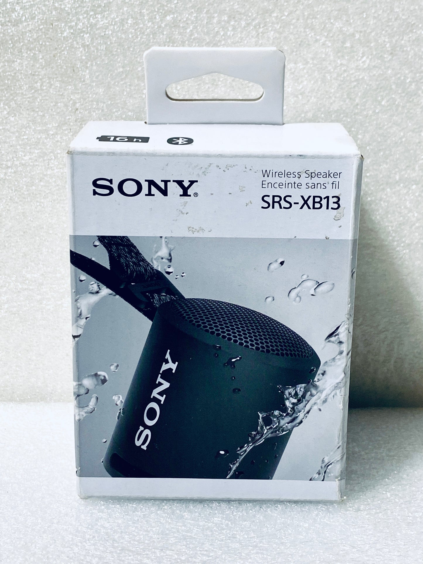 Sony Extra Bass Portable Bluetooth Waterproof Black Speaker, SRSXB13/BC