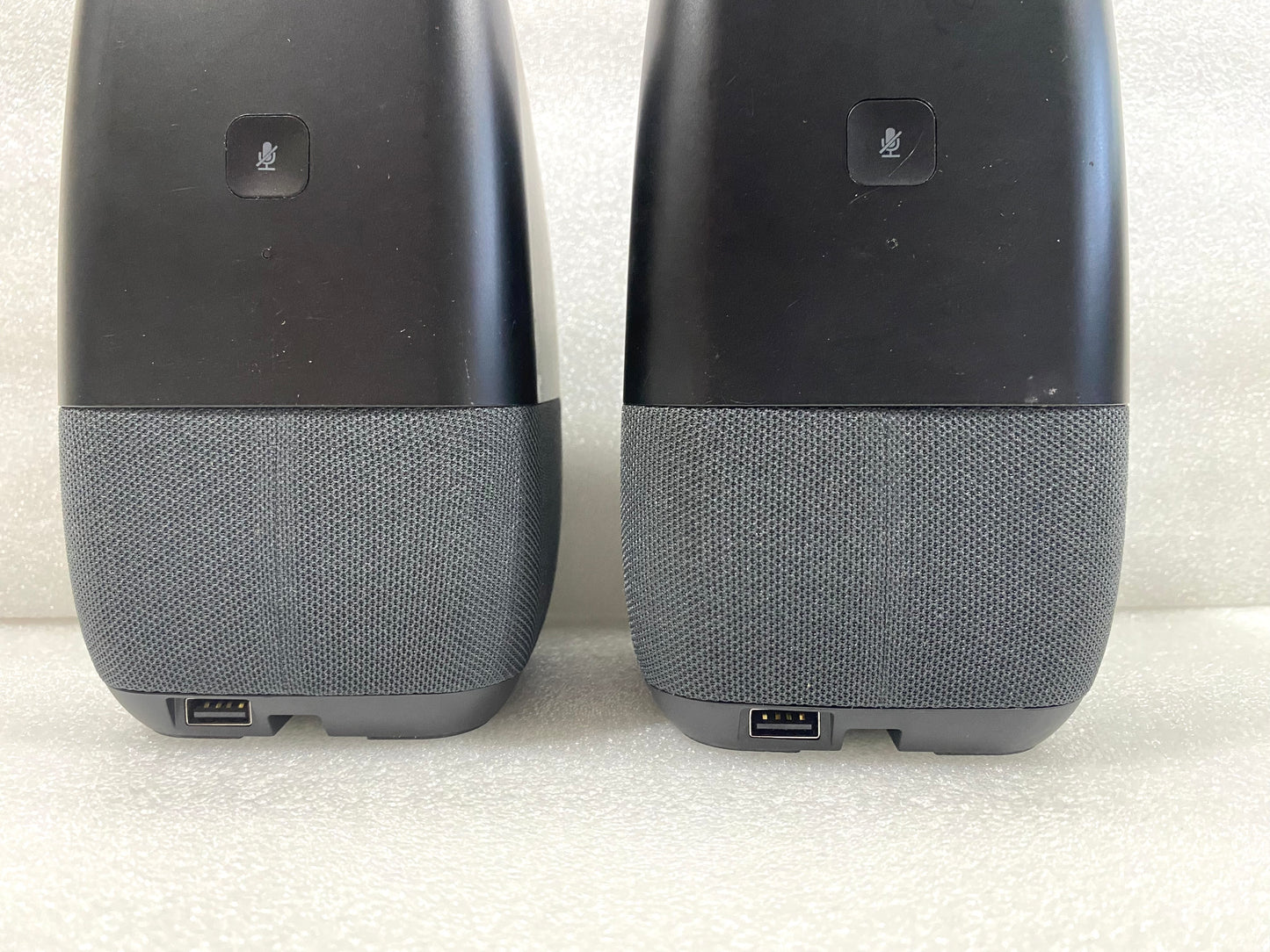lot Of 3 - Insignia Voice, Voice-Activated Speakers with Google Assistant Built-In, NS-CSPGASP & NS-CSPGASP2