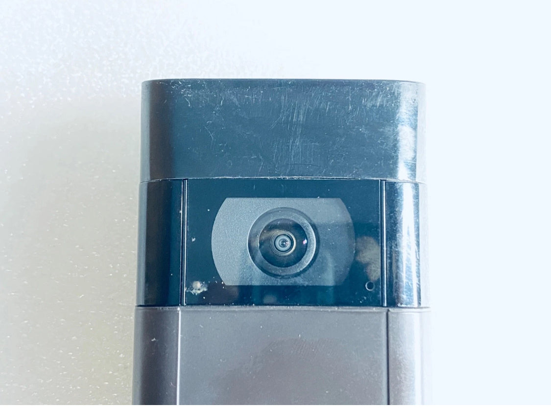 Ring Video Doorbell Second Generation Door Security Camera With Bronze Faceplate & Battery