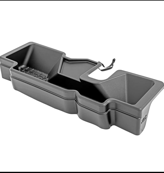 new Other Rough Country Black Durable Under Seat Storage for Ram 1500 Crew-Cab (2019-2024)