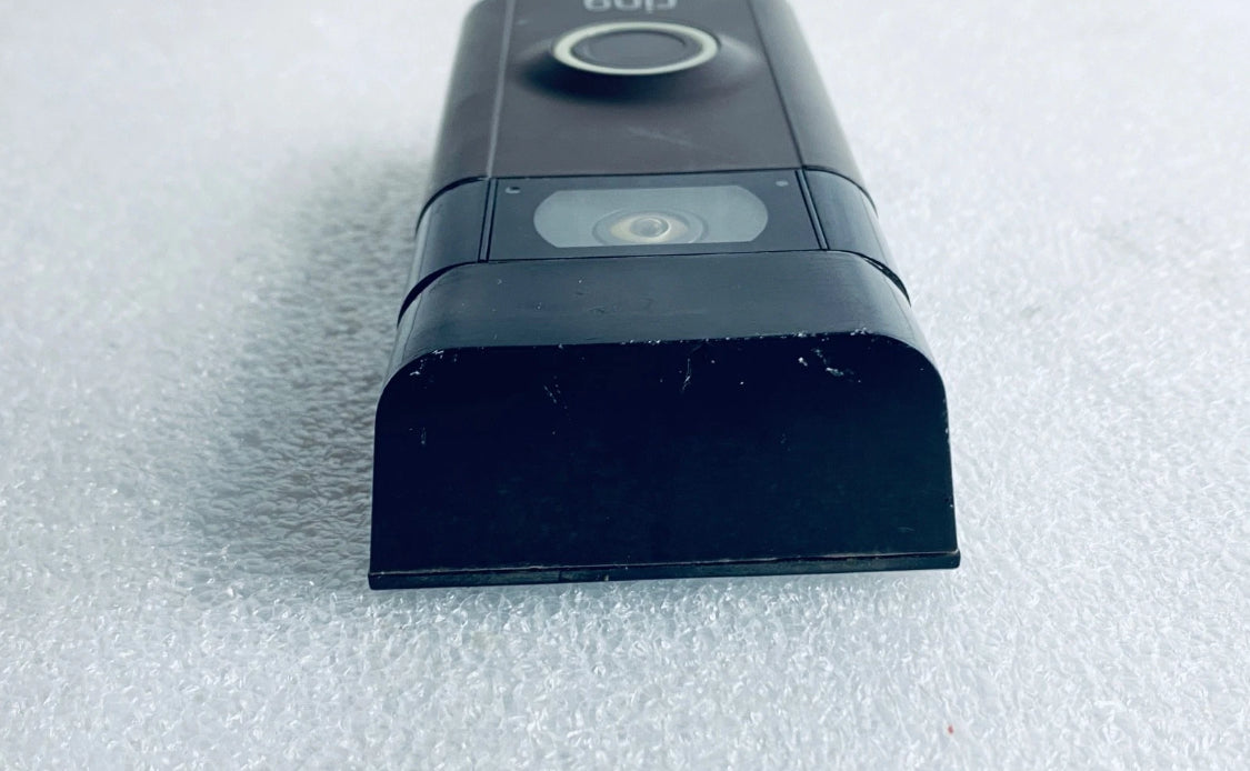 Ring Video Doorbell 2nd Generation Door Security Camera With Bronze Faceplate & Battery