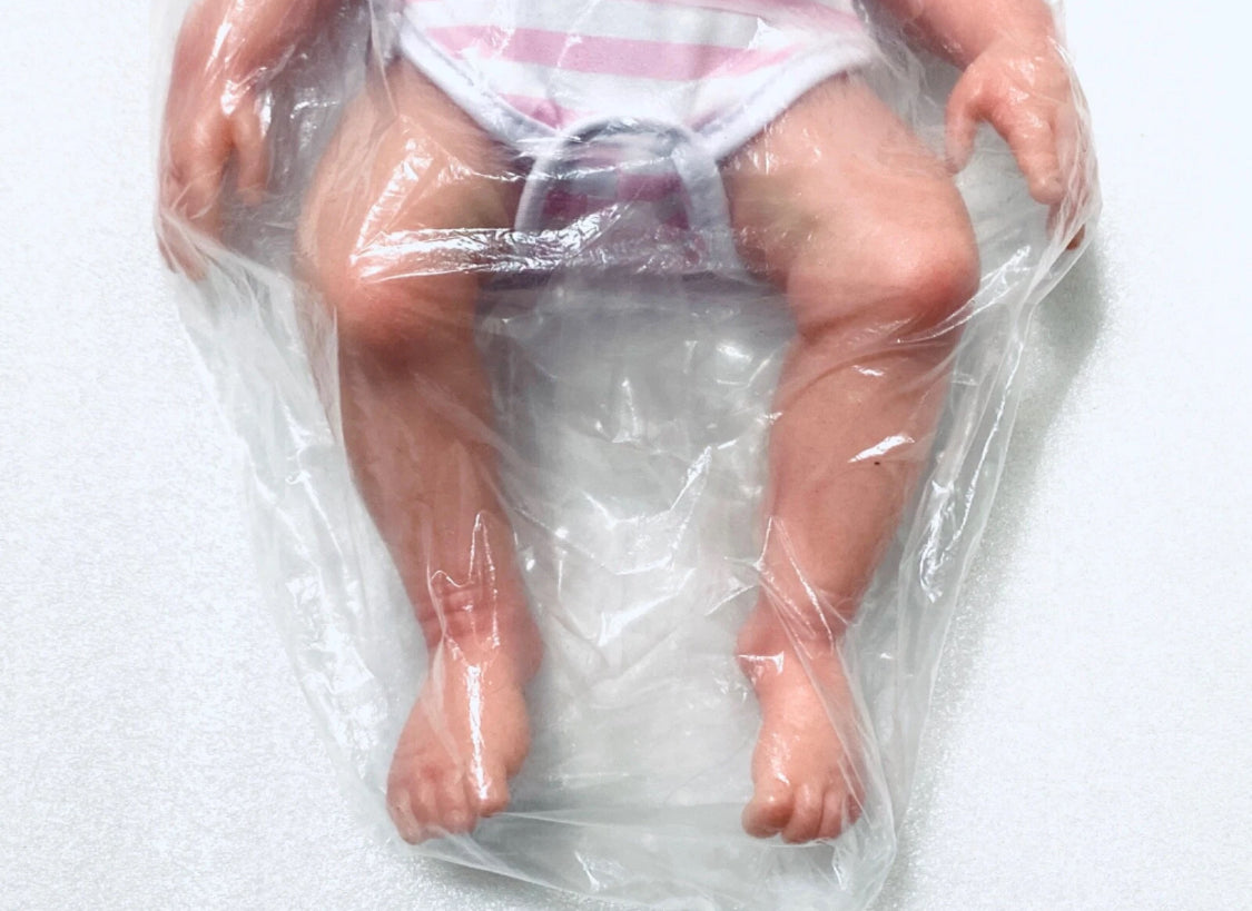 New SERENDOLL 18.5” Realistic Full Silicone Baby Lifelike Baby Reborn Doll, Girl