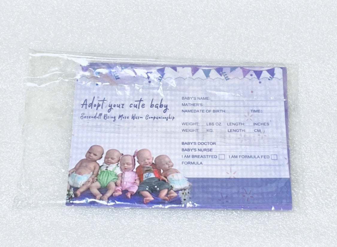 New SERENDOLL 18.5” Realistic Full Silicone Baby Lifelike Baby Reborn Doll, Girl