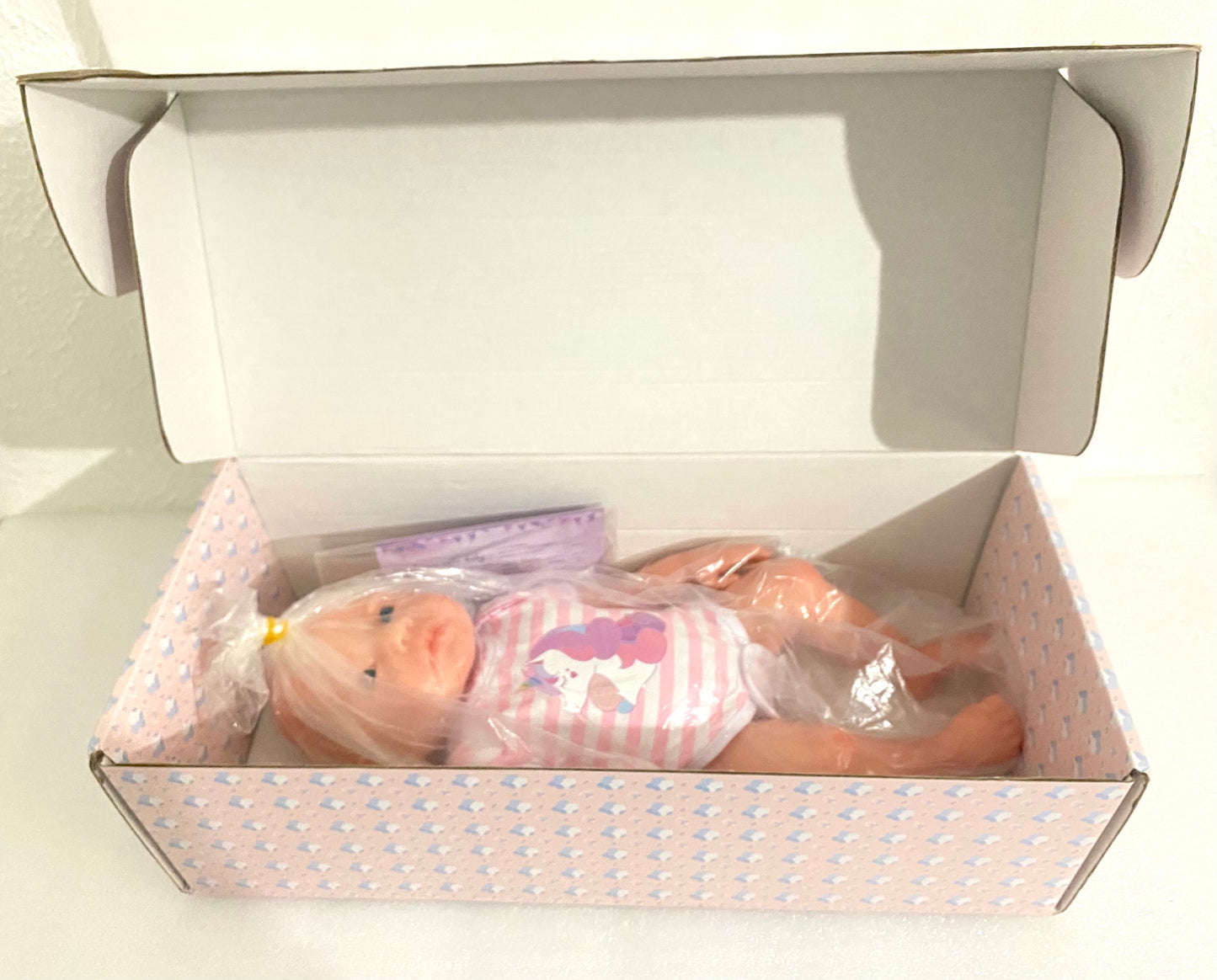 New SERENDOLL 18.5” Realistic Full Silicone Baby DollLifeLike Reborn, Girl