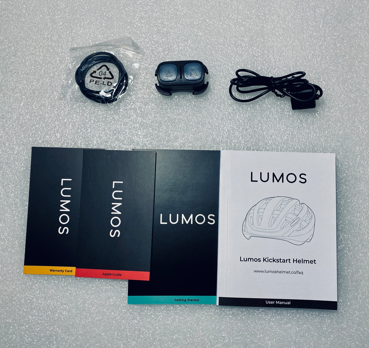 New Other Lumos Kickstart Size M/L Bluetooth Cobalt Blue Smart Helmet With Remote, LHEKSBL15-A1