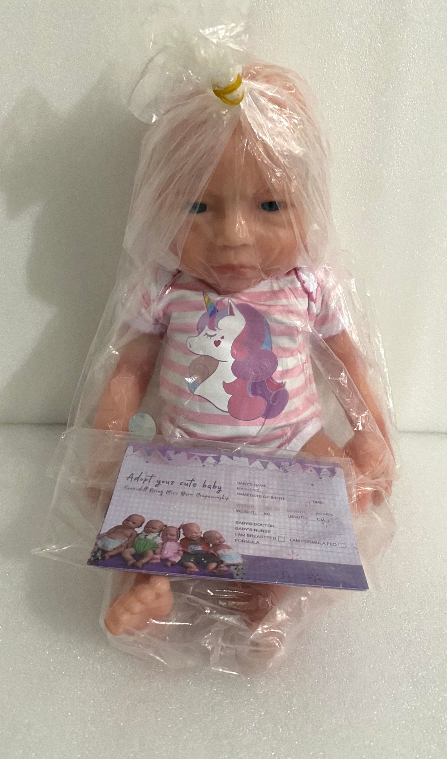 New SERENDOLL 18.5” Realistic Full Silicone Baby DollLifeLike Reborn, Girl