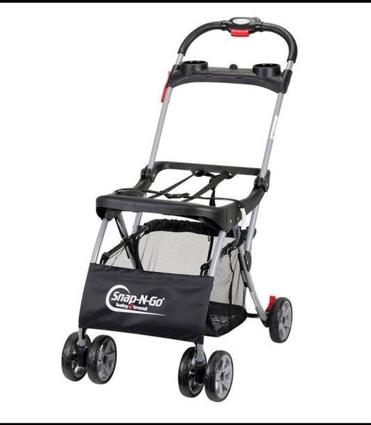 new Other Babytrend Snap-N-Go EX Universal Infant Car Seat Carrier Stroller, Black