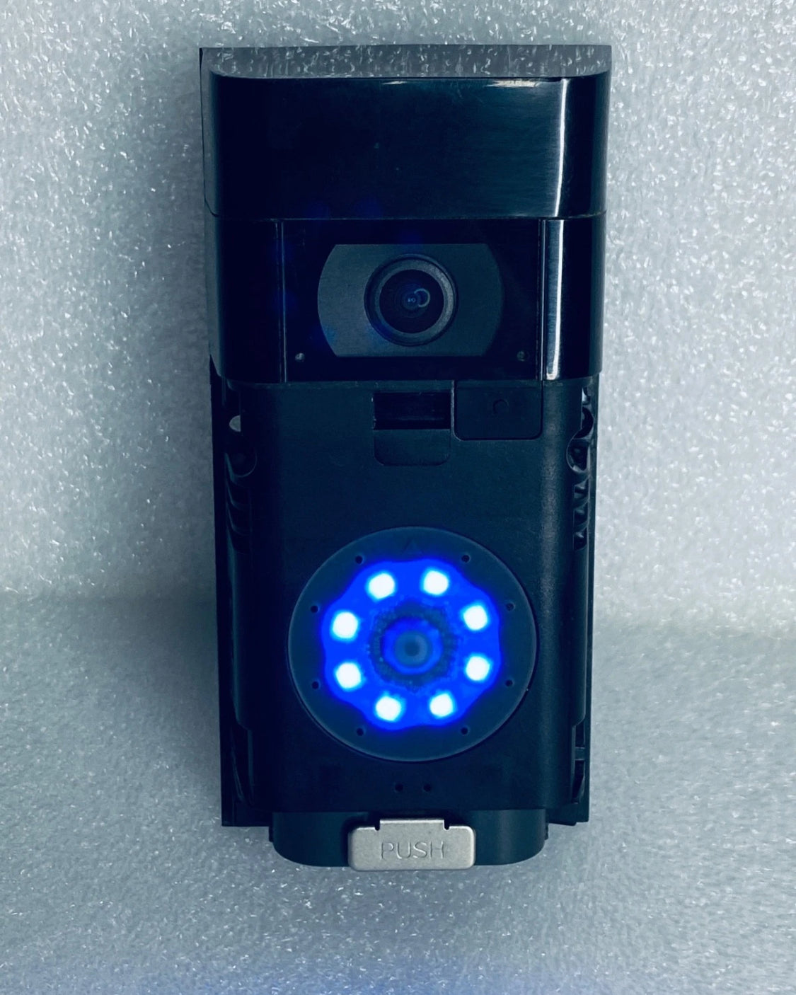 Ring Video Doorbell Second Generation Door Security Camera With Bronze/Silver Faceplates & Battery