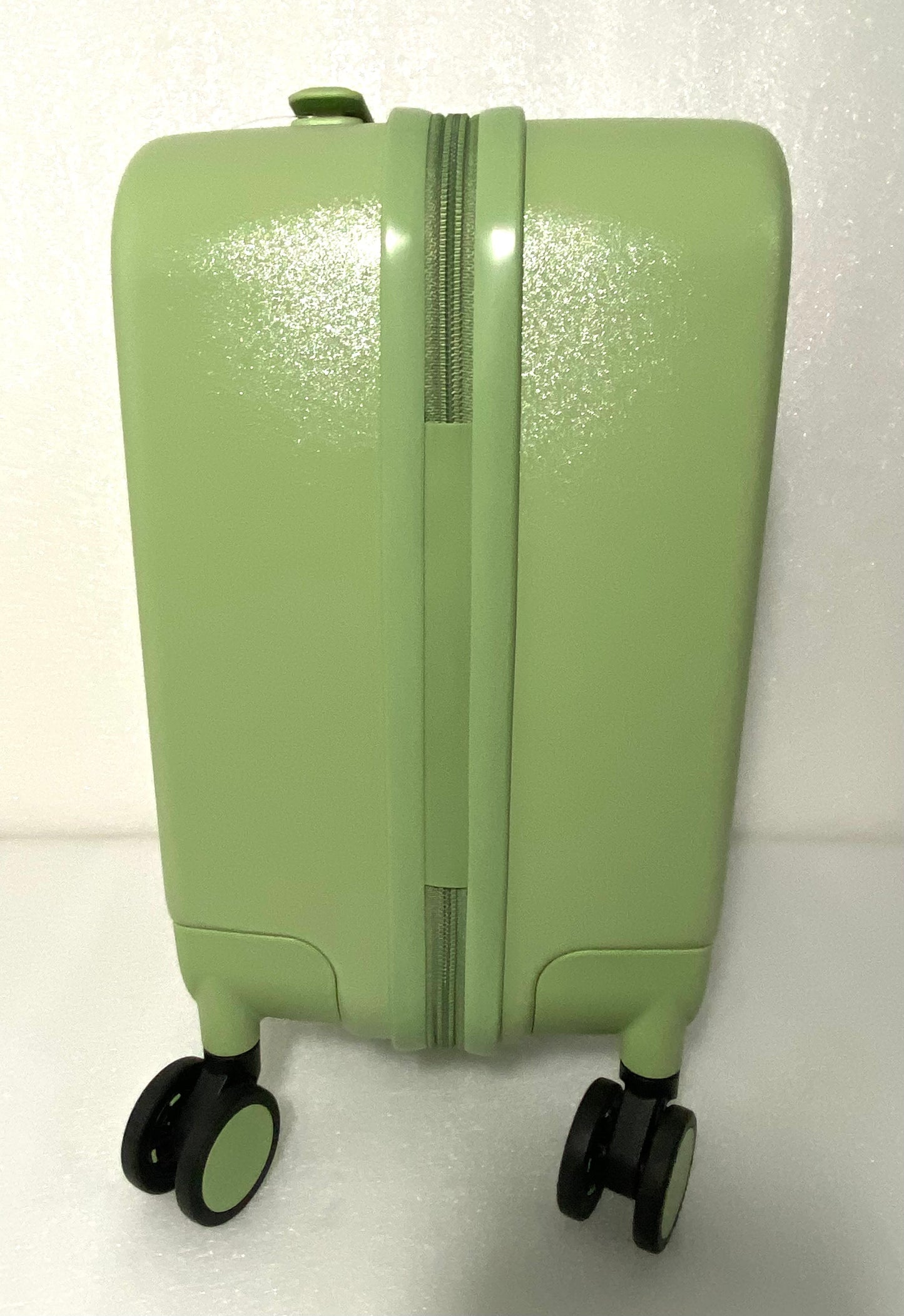 new Other Mixi 14” Hardshell Carry On Lightweight Avocado Green Rolling Suitcase, M9236