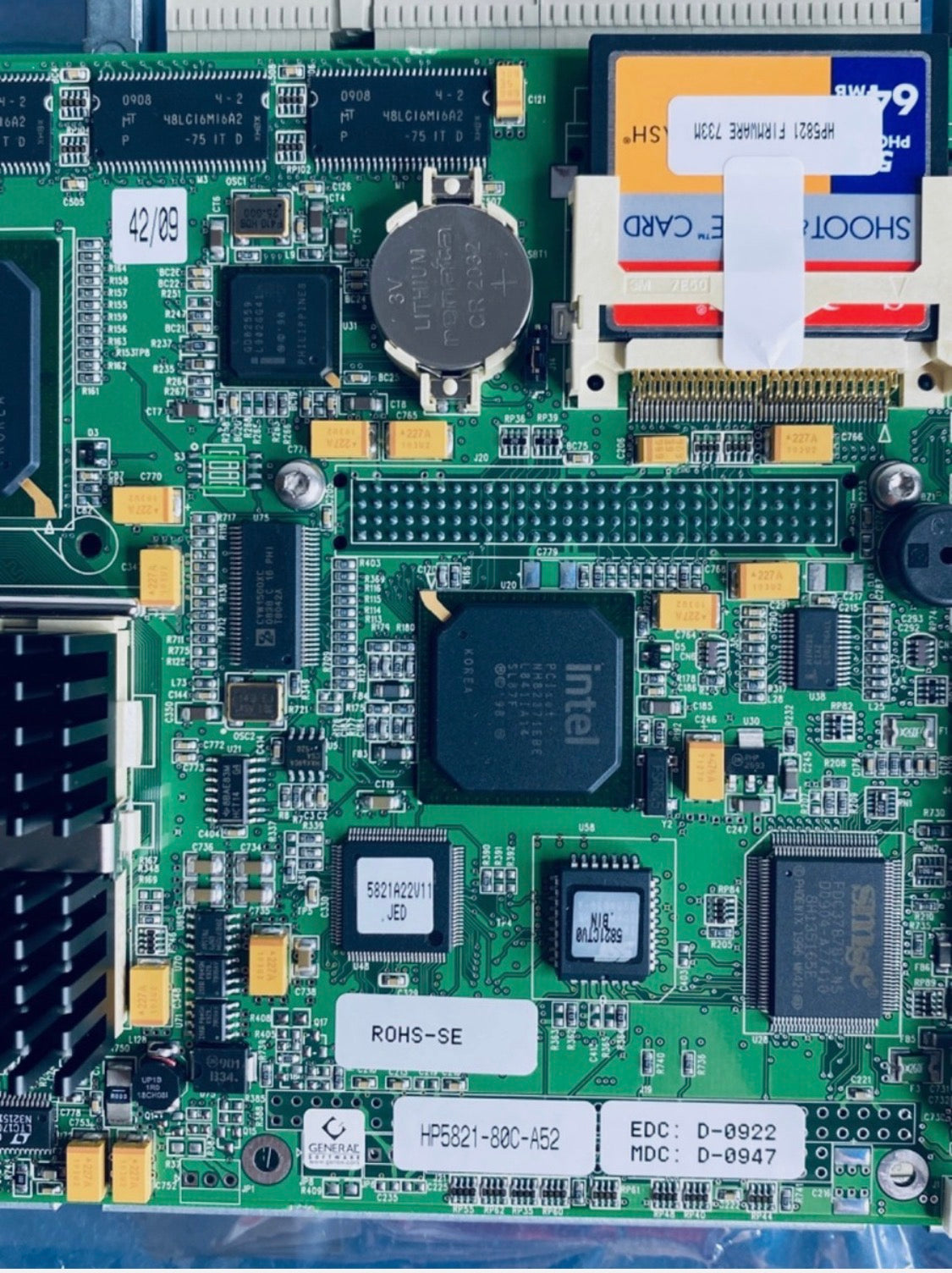 HP A5201-69329 SBC (System Bus Controller) SBCH-SBC2 Module Assembly