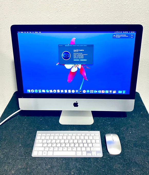 Apple iMac Slim 21.5” Late 2013 A1418 8GB 1TB Core i5 2.7GHz with Wireless Keyboard and Mouse Grade B
