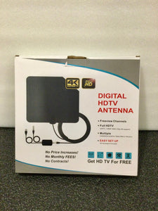 Lot #229 - New Digital HDTV Antenna 4K Ultra HD Full HD
