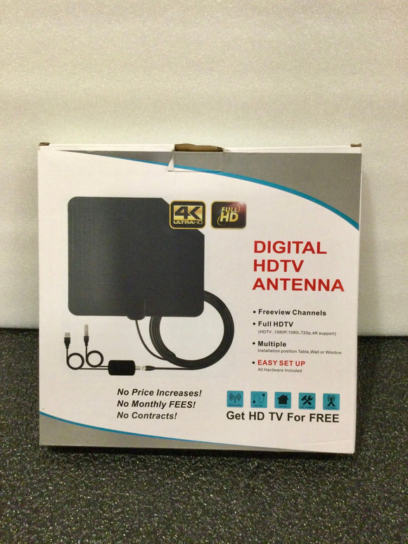 Lot #229 - New Digital HDTV Antenna 4K Ultra HD Full HD