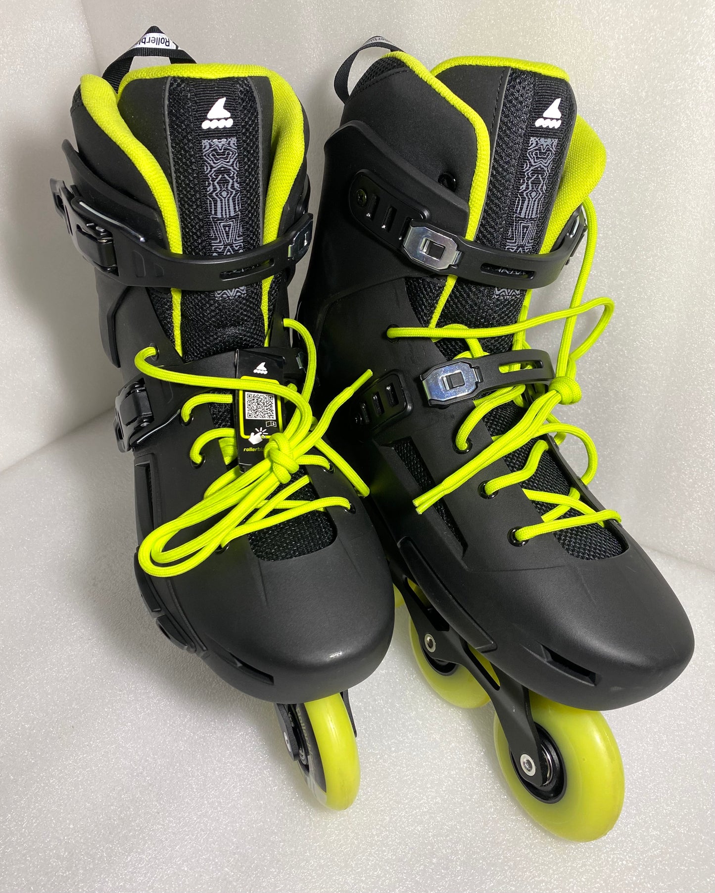 New Other Urban Inline Men's Size 11/11.5, Rollerblade Lightning Skate, Black & Lime