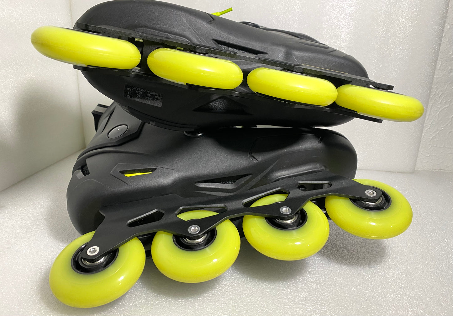 New Other Urban Inline Men's Size 11/11.5, Rollerblade Lightning Skate, Black & Lime