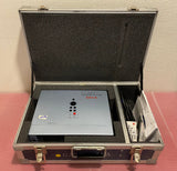 Lot #220 - EIKI Brilliant Projector Model #LC-XB43 With Remote and a Hard Carrying Case - Blue
