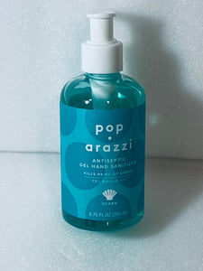 Lot #376 - New Pop Arazzi Antiseptic Gel Hand Sanitizer, Ocean