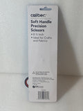 Lot #182 - New Caliber Soft Handle Stainless Steel Craft Scissors, 8.5 in. (MSRP $11)