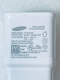 Lot #384 - Lot of 10 Samsung Adaptive Fast Charging AC Adapters Model #ET-TA20JWE, White