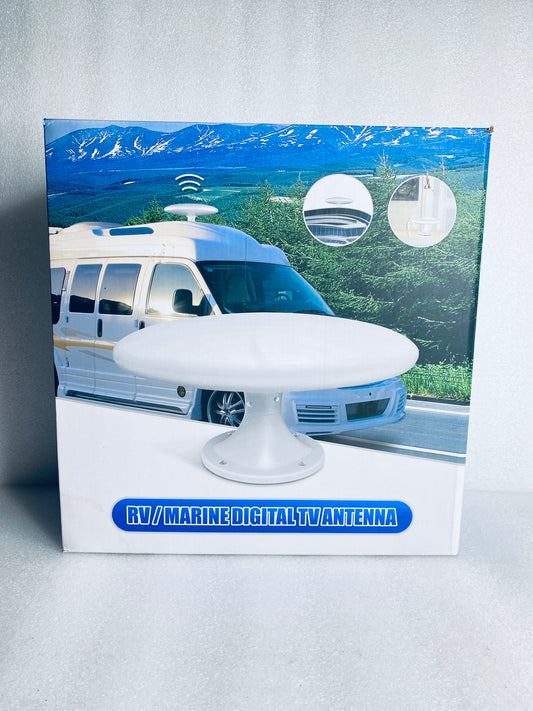 New Other RV Outdoor Roof Mounted Omni Directional TV Antenna For Camper, White