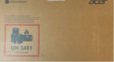 Lot #110 - New Acer 11.6" Chromebook Intel Celeron 4GB 32GB C732-C6WU, Obsidian Black (Value $100)