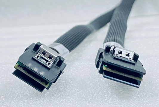 New Foxconn Mini SAS Cables Approx. 34" Point to Point, P/N:519512-001 & Spare P/N: 536672-001