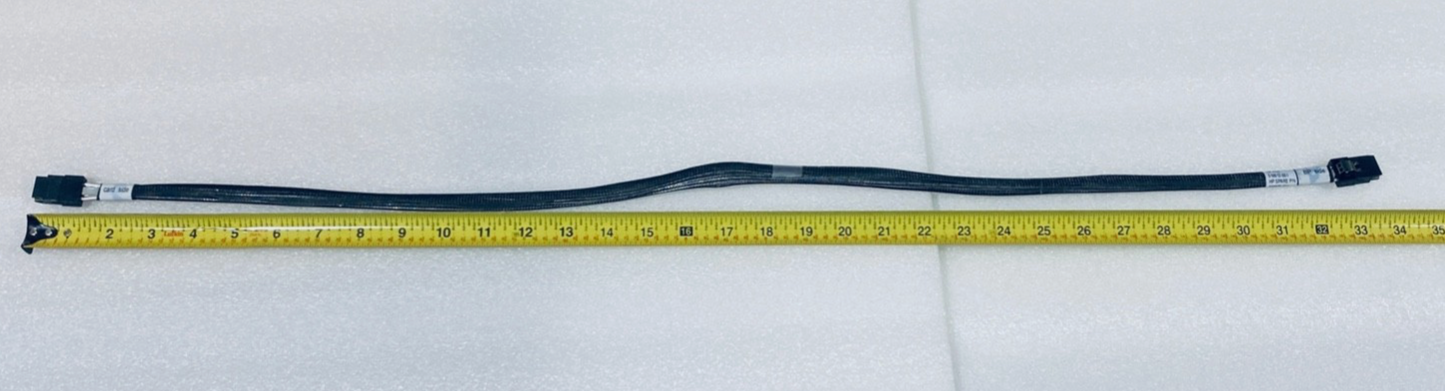 New Foxconn Mini SAS Cables Approx. 34" Point to Point, P/N:519512-001 & Spare P/N: 536672-001