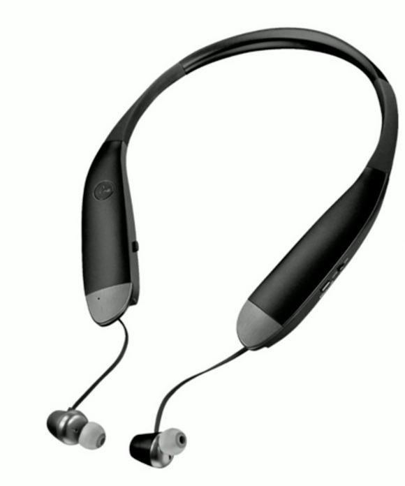 Lot #206 - Insignia Wireless In-Ear Over-The-Neck Noise-Canceling Bluetooth Headphones - Black