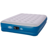 Lot #130 - New Serta 16" Raised Inflatable Air Mattress with Built in Pump - Queen (MSRP $140)