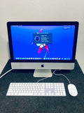 Apple iMac Slim 21.5” Late 2013 A1418 8GB 1TB Core i5 2.7GHz with Apple Wired Keyboard and Mouse Grade B